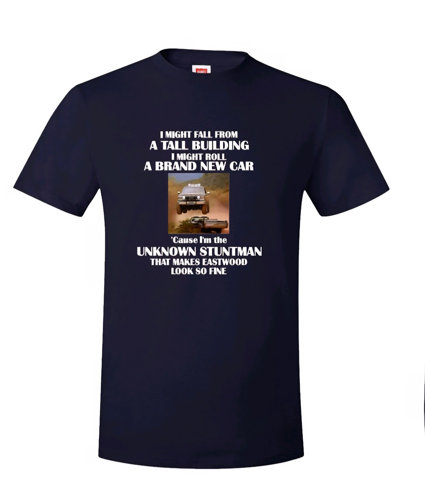 Fall Guy Tee shirt Truck Jumping